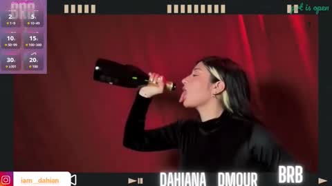 Dahiana  online show from 01.16.26