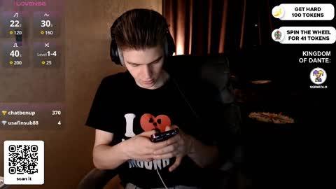 Snapshot of dantebigboi chatting on 02.20.25 Daniel online show from 02.20.25