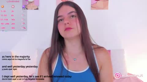 Snapshot of dashanovikov chatting on 04.14.26 Dasha online show from 04.14.26