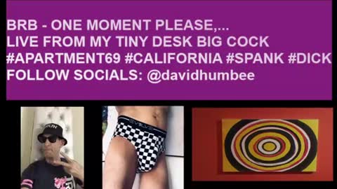 Snapshot of davidhumbee chatting on 07.18.26 David Lucky 13 online show from 07.18.26