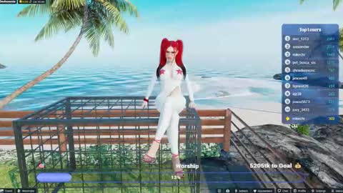 Snapshot of deshonesta chatting on 02.02.26 The Goddess online show from 02.02.26