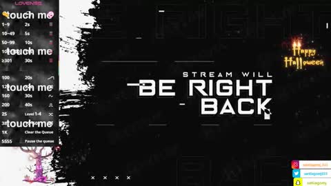 SANTI  independent model online show from 10.28.25