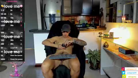 SANTI  independent model online show from 11.02.25