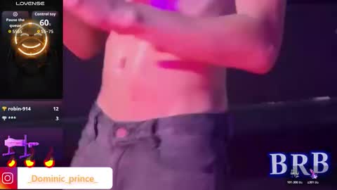 DOMINIC PRINCE   online show from 01.13.26