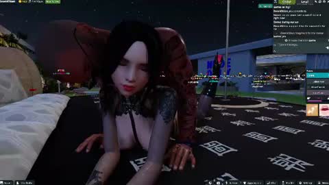 Snapshot of doomkitten666 chatting on 06.27.26 Doomkitten666 online show from 06.27.26