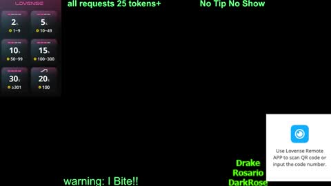 Drake D Vamp aka Drake DarkRose online show from 02.01.25