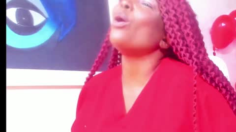 Snapshot of ebony_mine47 chatting on 02.02.25 Ebony Mine online show from 02.02.25