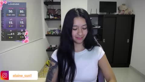 Snapshot of elaine_sun chatting on 02.21.26 Elaine eli online show from 02.21.26