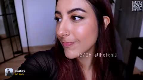 Snapshot of elihotchili chatting on 06.14.26 Eli online show from 06.14.26