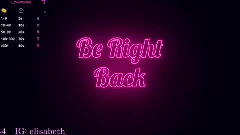 Snapshot of elisabeth_secret chatting on 09.14.25 online show from 09.14.25