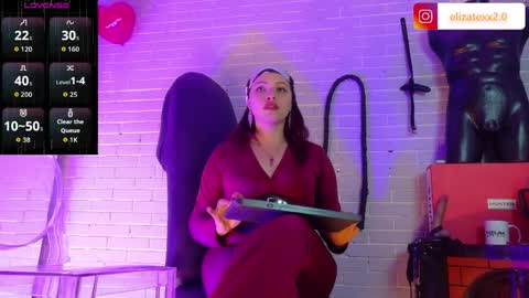 Snapshot of elizatex chatting on 05.16.26 online show from 05.16.26
