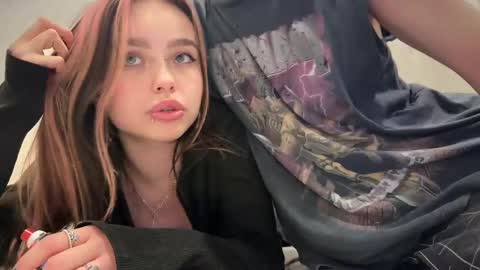 Snapshot of emo_couple666 chatting on 02.13.25 Gabriel  Elizabeth online show from 02.13.25