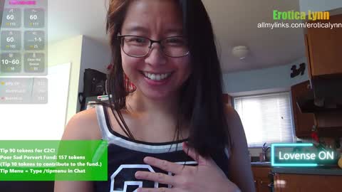Snapshot of eroticalynn chatting on 01.28.25 Lynn online show from 01.28.25