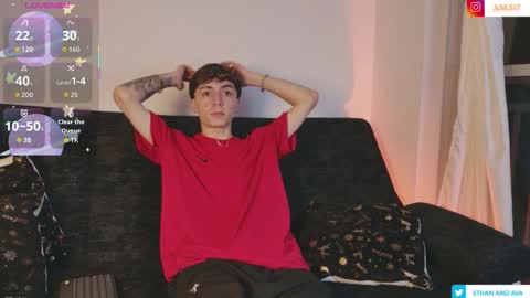 Snapshot of ethan_and_ava chatting on 01.18.26 ethan and ava online show from 01.18.26