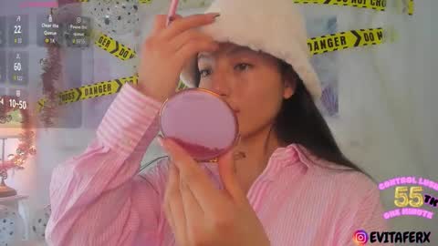 Snapshot of eva_depp chatting on 10.27.25 Evaa Depp online show from 10.27.25