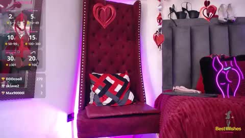 Snapshot of evagoddess_ chatting on 02.13.26 EVA GODDESS online show from 02.13.26