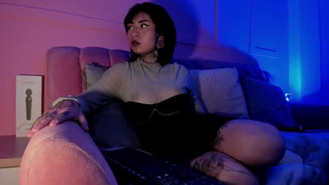 Snapshot of evangeline_bell chatting on 01.24.25 Eva online show from 01.24.25