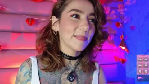 Snapshot of evangelyne1 chatting on 02.14.26 Evangelyne online show from 02.14.26