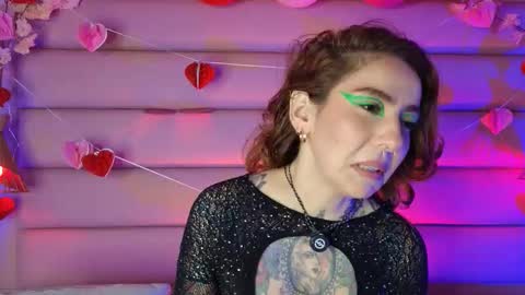 Snapshot of evangelyne1 chatting on 02.15.26 Evangelyne online show from 02.15.26