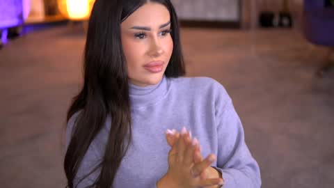 Snapshot of evazane chatting on 01.24.25 Eva online show from 01.24.25