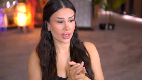 Snapshot of evazane chatting on 01.30.25 Eva online show from 01.30.25