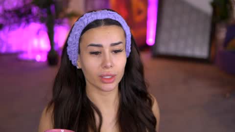 Snapshot of evazane chatting on 02.07.25 Eva online show from 02.07.25