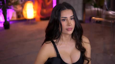 Snapshot of evazane chatting on 02.17.25 Eva online show from 02.17.25