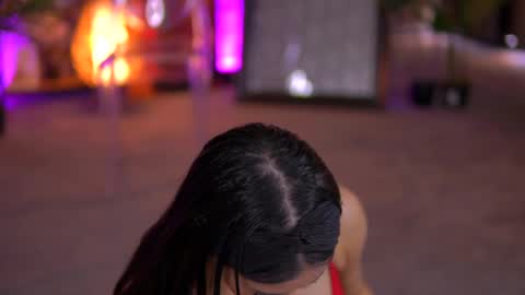 Snapshot of evazane chatting on 02.24.25 Eva online show from 02.24.25