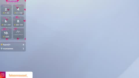 Faloon online show from 03.11.25