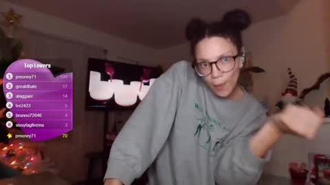 Snapshot of feetnymph chatting on 01.13.25 Soley online show from 01.13.25