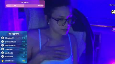 Snapshot of feetnymph chatting on 01.27.25 Soley online show from 01.27.25