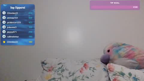 Snapshot of feetnymph chatting on 02.09.25 Soley online show from 02.09.25