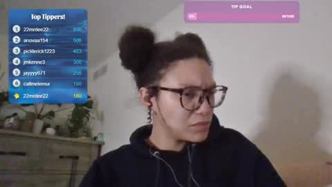 Snapshot of feetnymph chatting on 02.10.25 Soley online show from 02.10.25