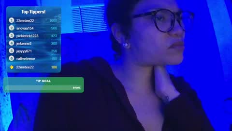 Snapshot of feetnymph chatting on 02.12.25 Soley online show from 02.12.25