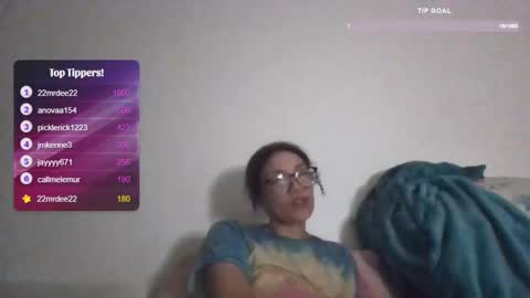 Snapshot of feetnymph chatting on 02.17.25 Soley online show from 02.17.25