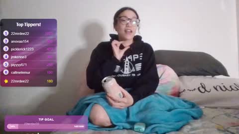 Snapshot of feetnymph chatting on 02.18.25 Soley online show from 02.18.25