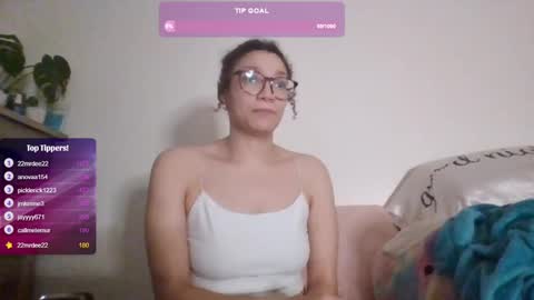 Snapshot of feetnymph chatting on 02.22.25 Soley online show from 02.22.25