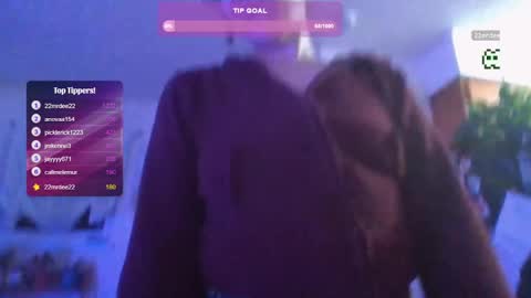 Snapshot of feetnymph chatting on 02.28.25 Soley online show from 02.28.25