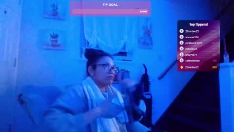 Snapshot of feetnymph chatting on 03.05.25 Soley online show from 03.05.25