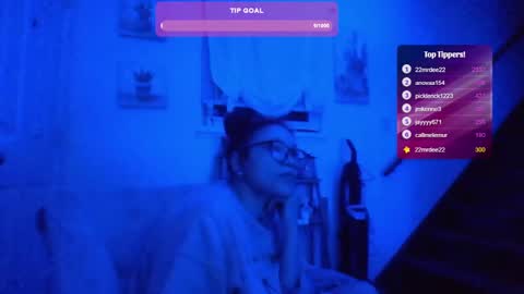 Snapshot of feetnymph chatting on 03.05.25 Soley online show from 03.05.25