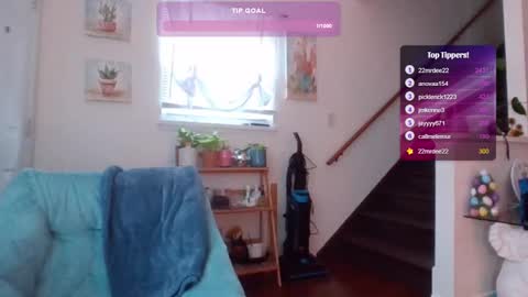 Snapshot of feetnymph chatting on 03.06.25 Soley online show from 03.06.25