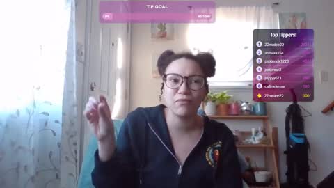 Snapshot of feetnymph chatting on 03.12.25 Soley online show from 03.12.25