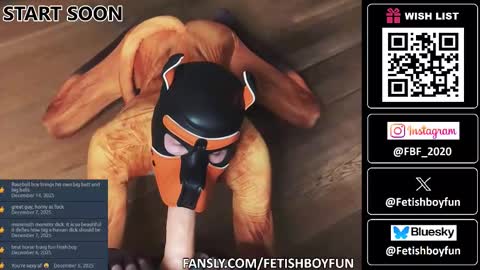 FetishBoyFun online show from 12.16.25