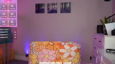 Snapshot of fiery_redhead chatting on 07.27.26 Cassie Ventura online show from 07.27.26