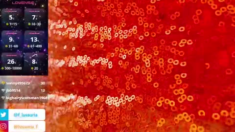 franchesca lussuria online show from 12.29.24