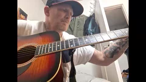 Blue eyed tatted Daddy online show from 02.16.26