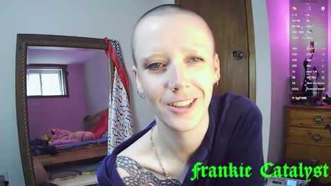 Snapshot of frankiecatalyst chatting on 03.12.26 Frankie Catalyst online show from 03.12.26