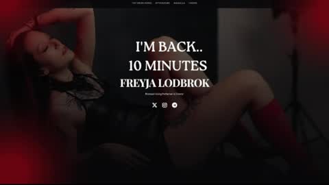 Snapshot of freyjalodbrok chatting on 06.05.26 Call me Lilith online show from 06.05.26
