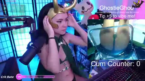Snapshot of ghostieghoo chatting on 07.17.26 Ghostie online show from 07.17.26