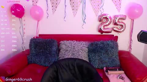 GingerIndependent Model  online show from 02.15.25